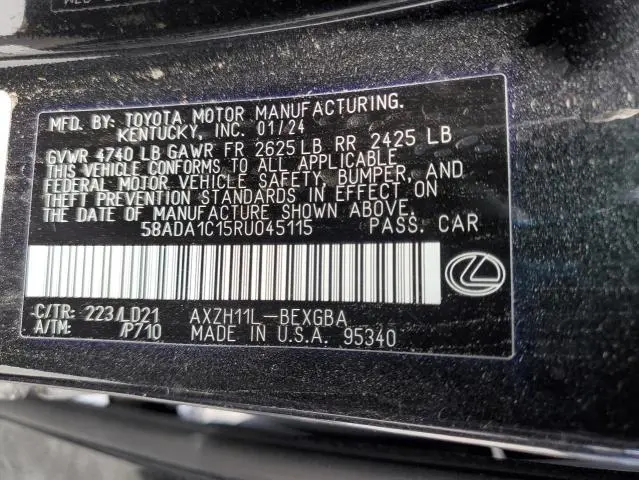 2024 LEXUS ES 300H BASE  