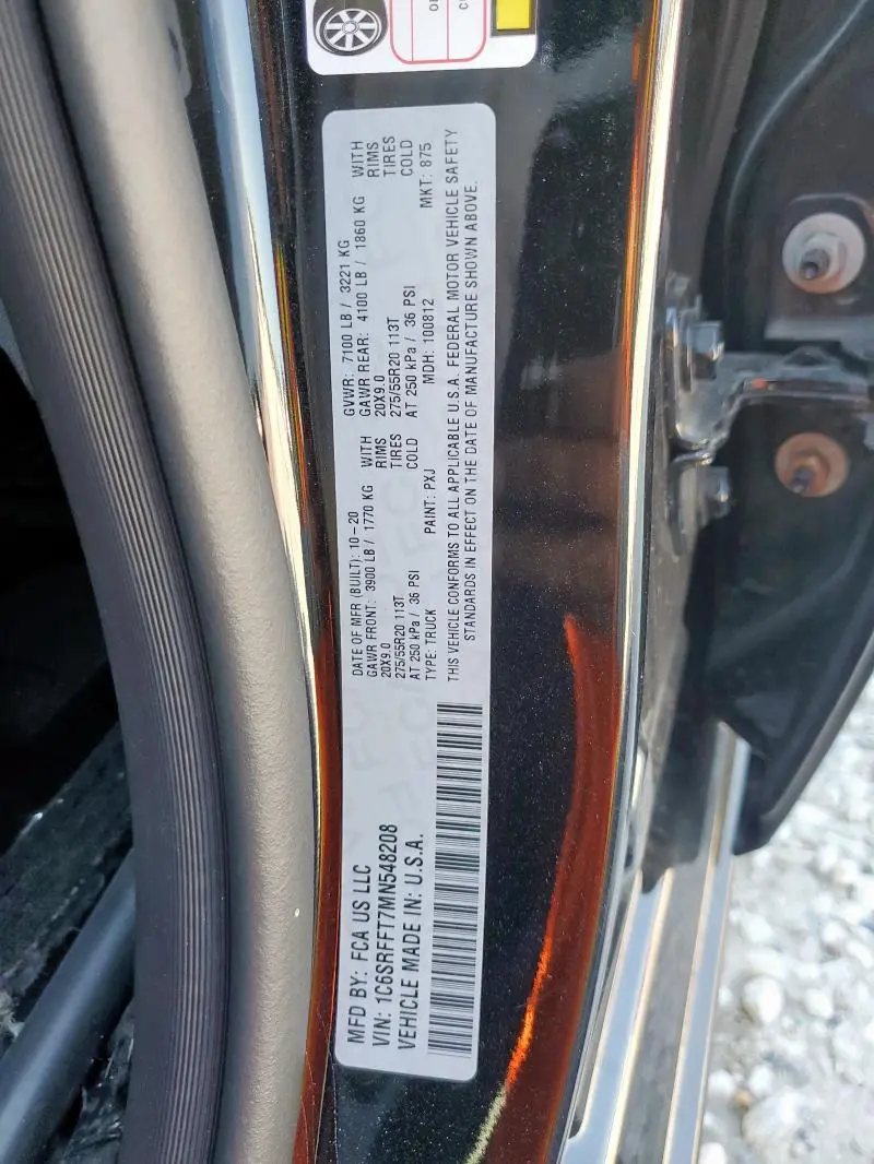 2021 RAM 1500 BIG HORN/LONE STAR  