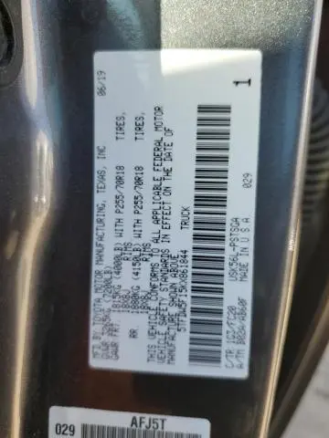 2019 TOYOTA TUNDRA CREWMAX SR5