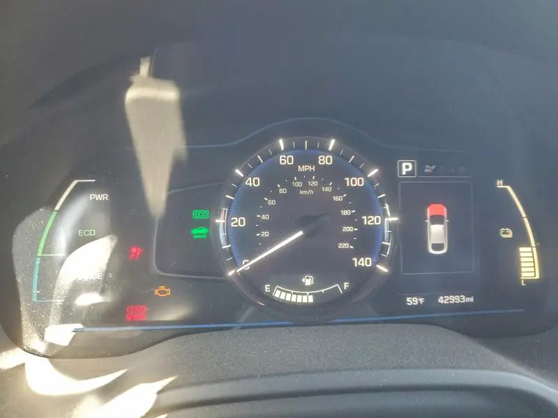 2018 HYUNDAI IONIQ BLUE  