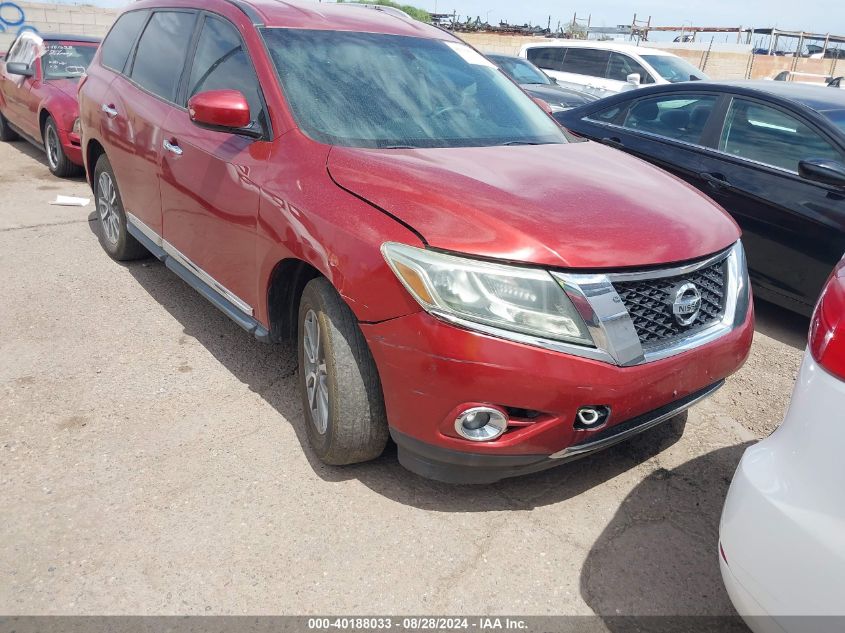 2013 NISSAN PATHFINDER SL