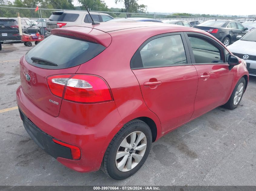 2016 KIA RIO EX