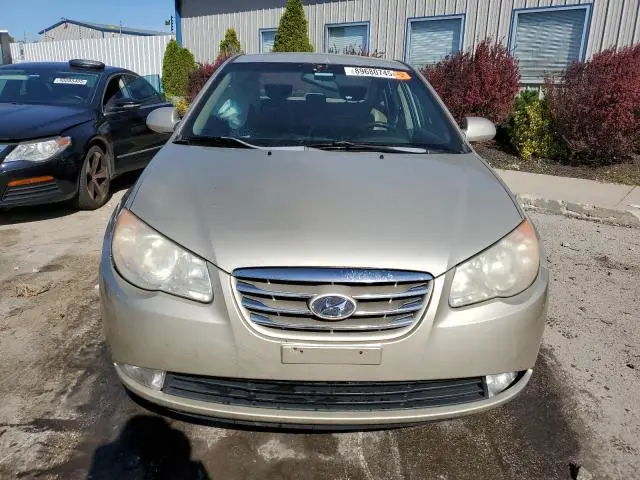 2010 HYUNDAI ELANTRA BLUE  