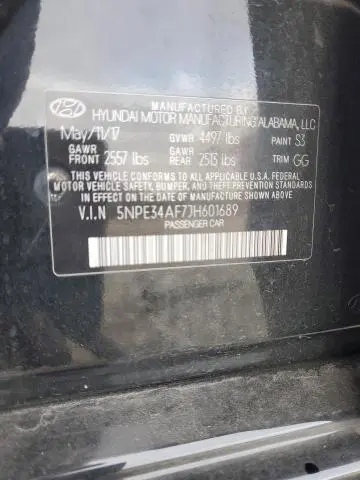 2018 HYUNDAI SONATA   