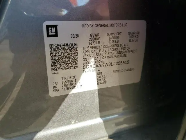 2020 BUICK ENCLAVE ESSENCE