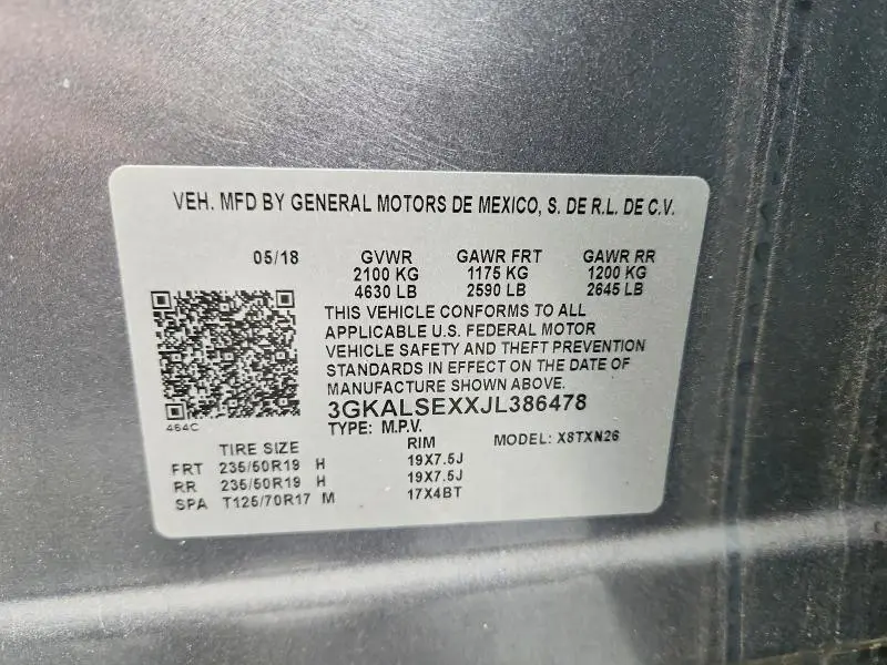 2018 GMC TERRAIN DENALI  