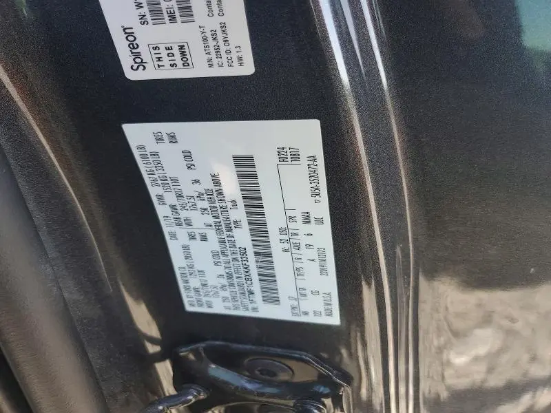2019 FORD F150 XL  