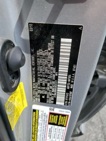 2012 TOYOTA VENZA LE  