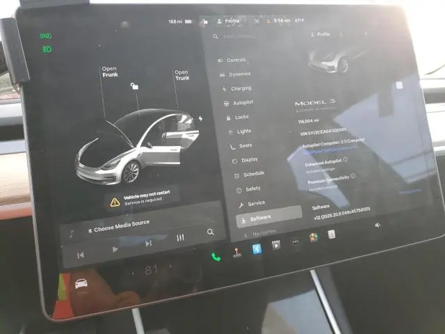 2018 TESLA MODEL 3   
