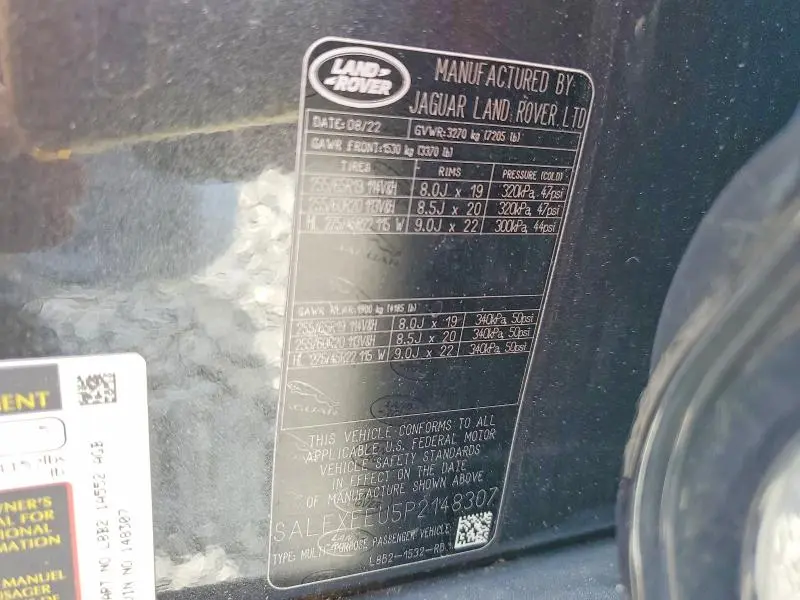 2023 LAND ROVER DEFENDER 110 X  