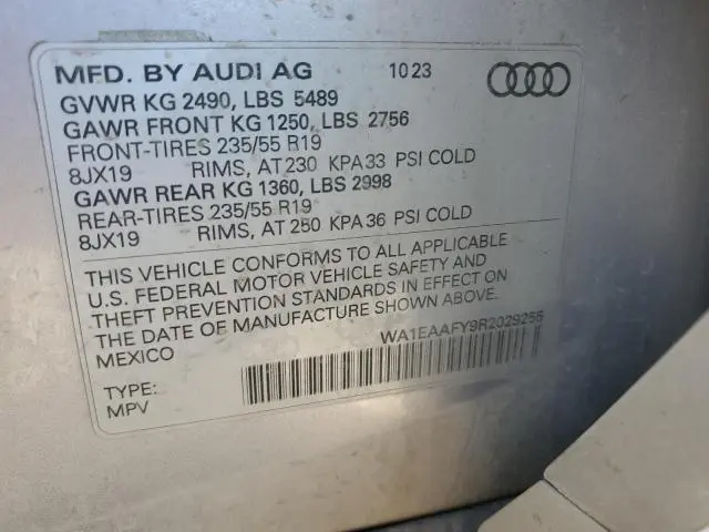 2024 AUDI Q5 PREMIUM PLUS 45  