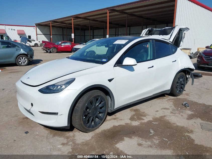 2022 TESLA MODEL Y LONG RANGE DUAL MOTOR ALL-WHEEL DRIVE