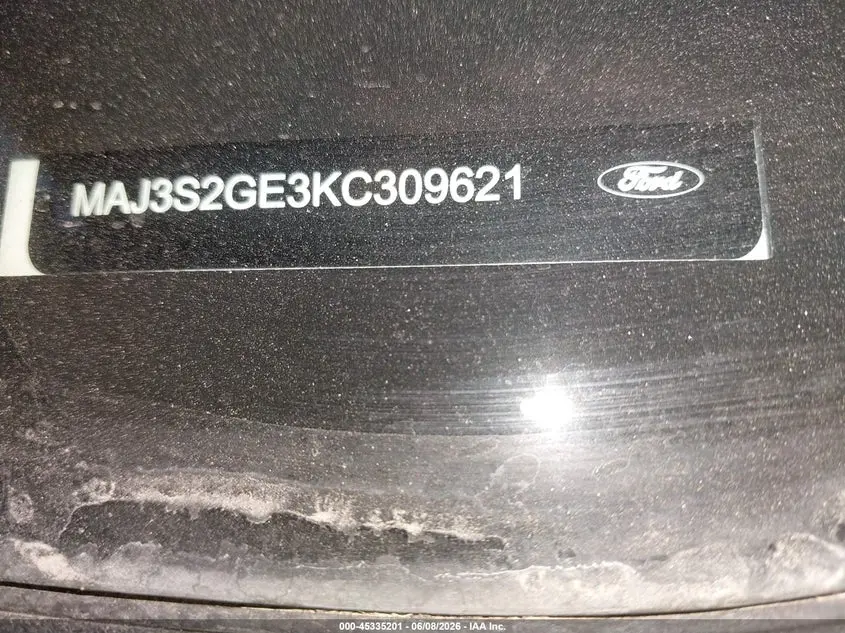 2019 FORD ECOSPORT SE