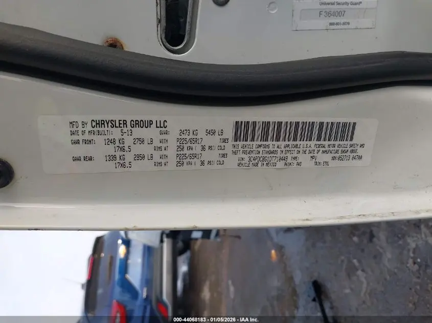 2013 DODGE JOURNEY SXT