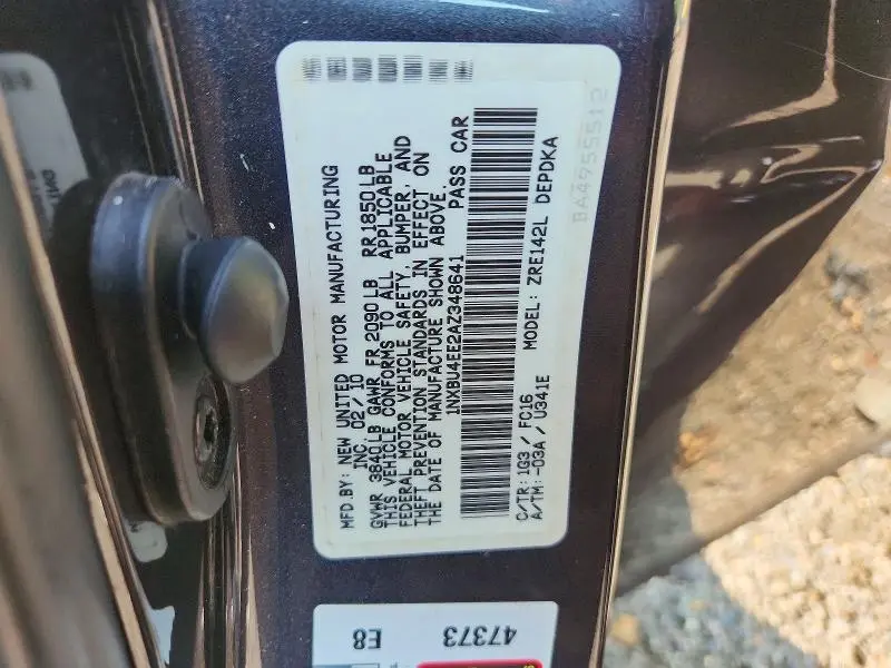 2010 TOYOTA COROLLA LE  