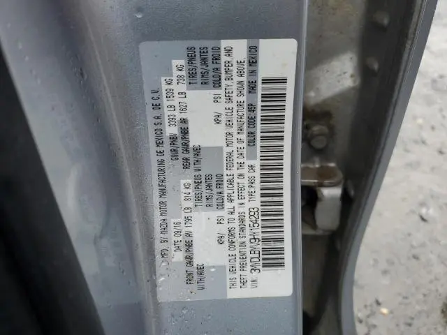 2017 TOYOTA YARIS IA   