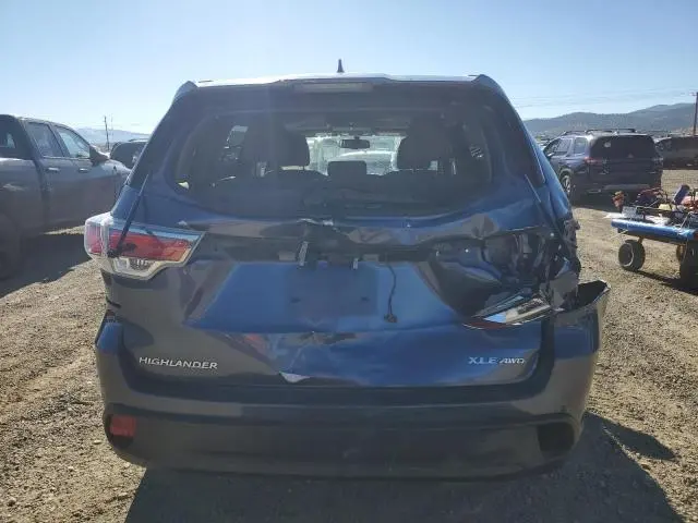 2014 TOYOTA HIGHLANDER XLE  