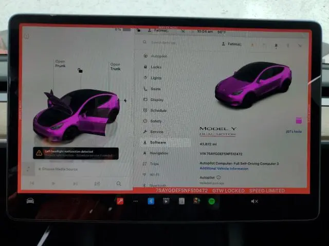2022 TESLA MODEL Y   