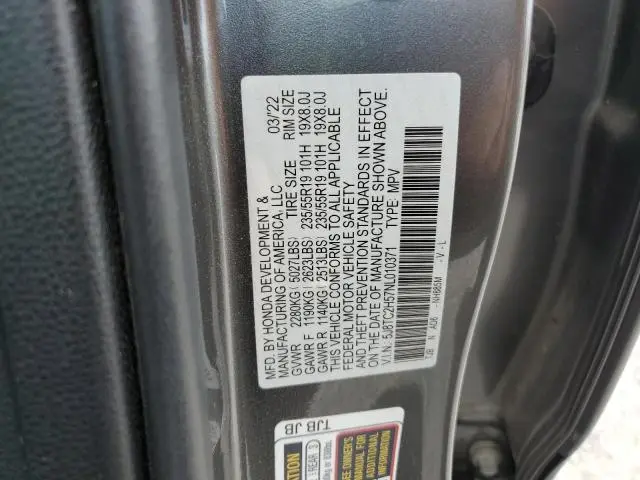 2022 ACURA RDX TECHNOLOGY  
