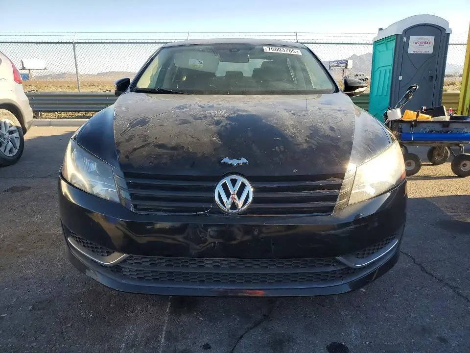 2012 VOLKSWAGEN PASSAT S  