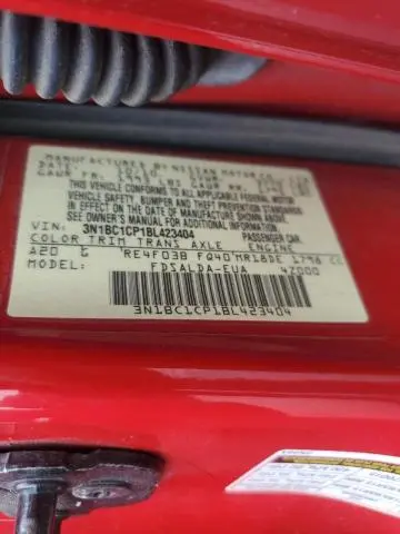 2011 NISSAN VERSA S  