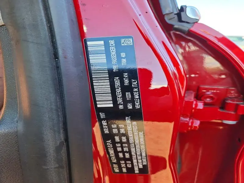 2018 ALFA ROMEO GIULIA TI Q4  
