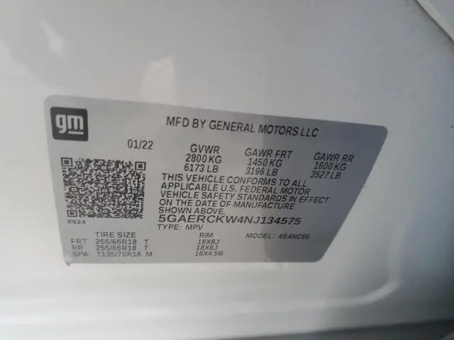 2022 BUICK ENCLAVE PREMIUM  