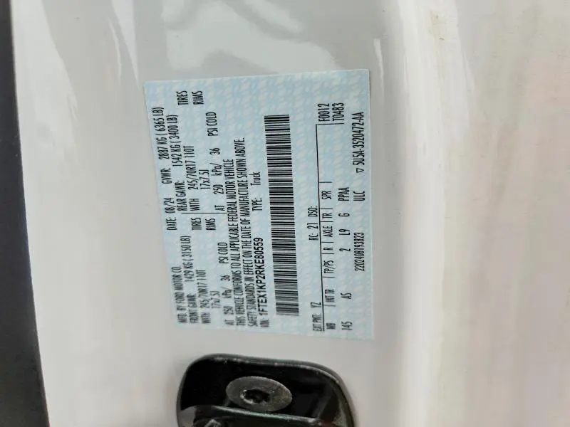 2024 FORD F150 XL  