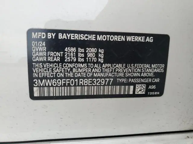2024 BMW 330I   