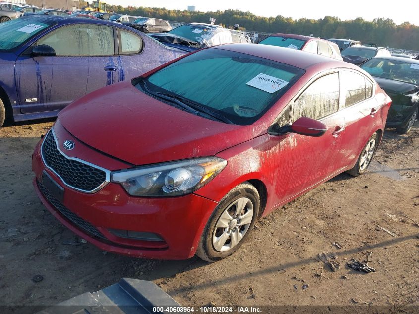 2015 KIA FORTE LX