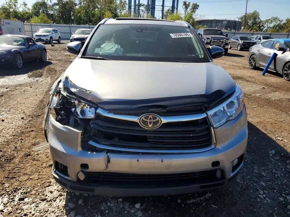 2015 TOYOTA HIGHLANDER LIMITED PLATINUM  