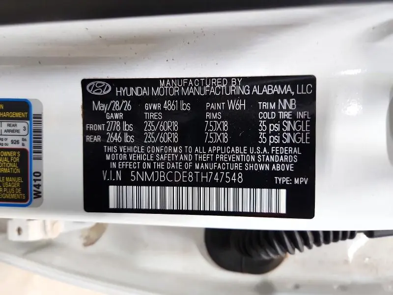 2026 HYUNDAI TUCSON SEL  