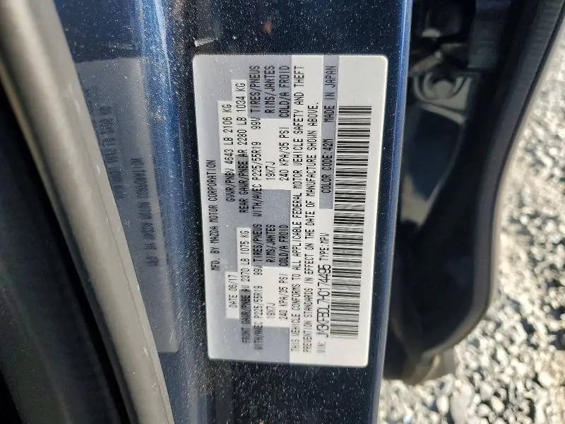 2017 MAZDA CX-5 GRAND TOURING  