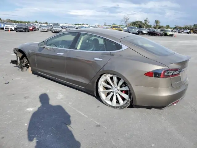2015 TESLA MODEL S P85D  