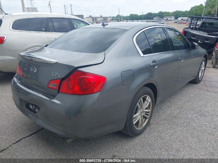 2012 INFINITI G37X  