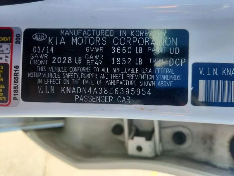 2014 KIA RIO EX  