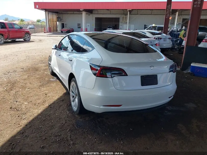 2022 TESLA MODEL 3 REAR-WHEEL DRIVE