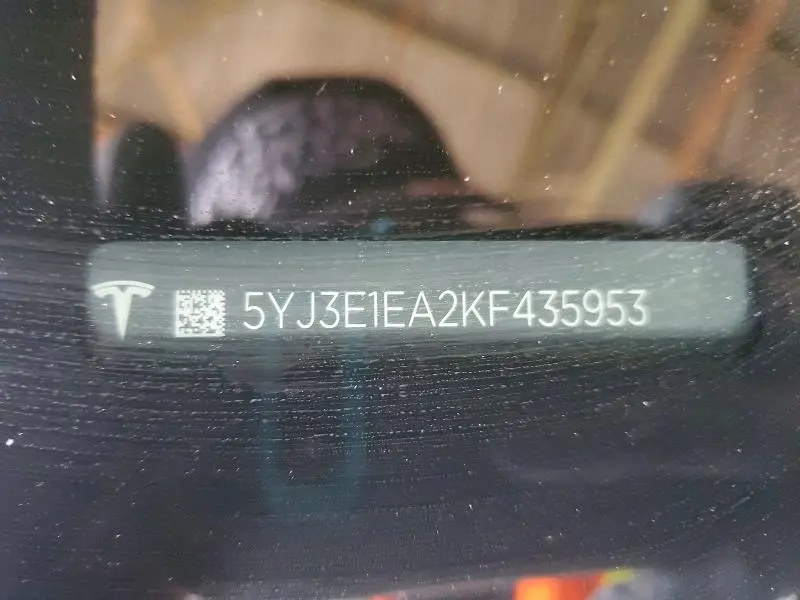 2019 TESLA MODEL 3   