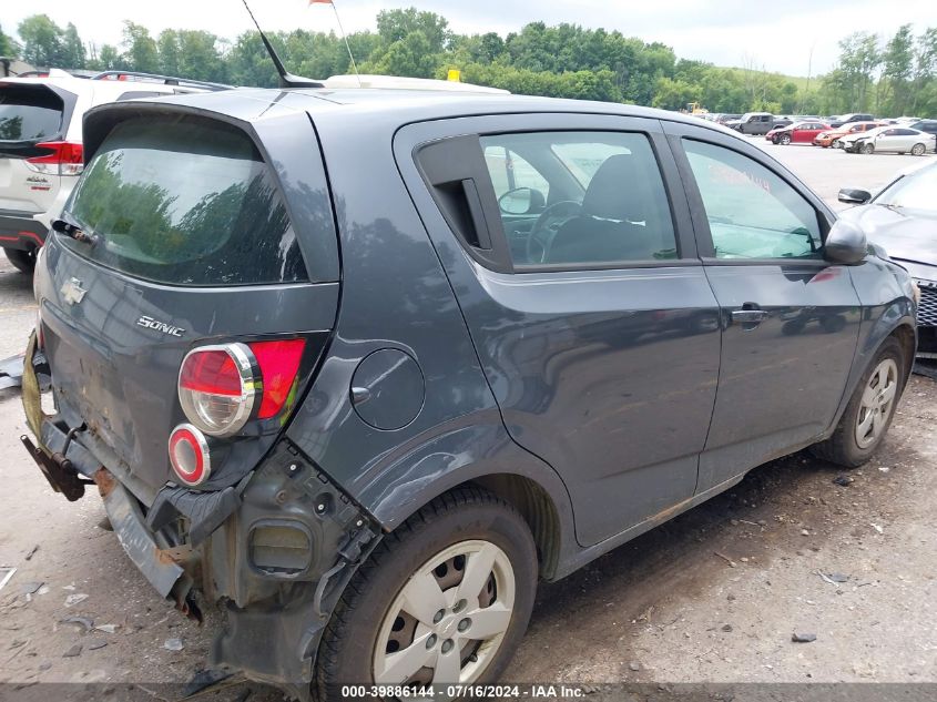 2013 CHEVROLET SONIC LS AUTO