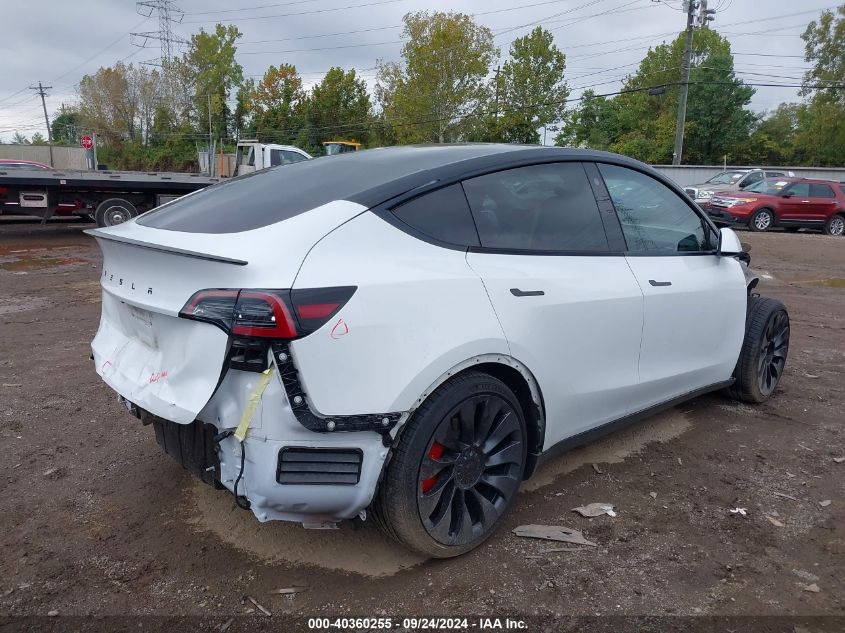 2022 TESLA MODEL Y PERFORMANCE DUAL MOTOR ALL-WHEEL DRIVE