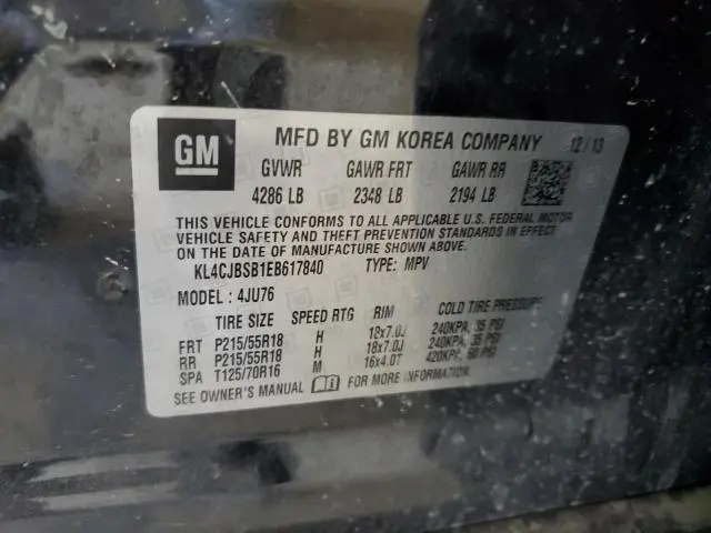 2014 BUICK ENCORE CONVENIENCE  