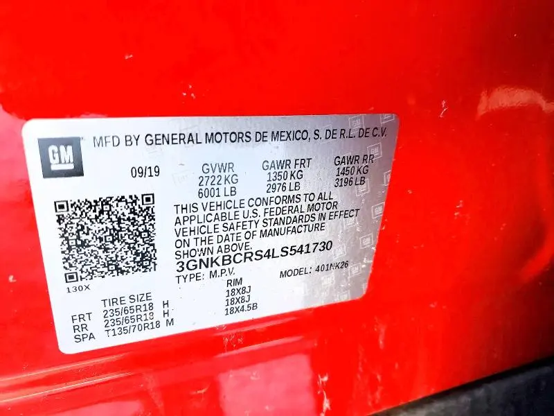 2020 CHEVROLET BLAZER 2LT  