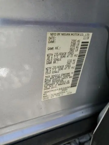 2019 NISSAN MURANO S