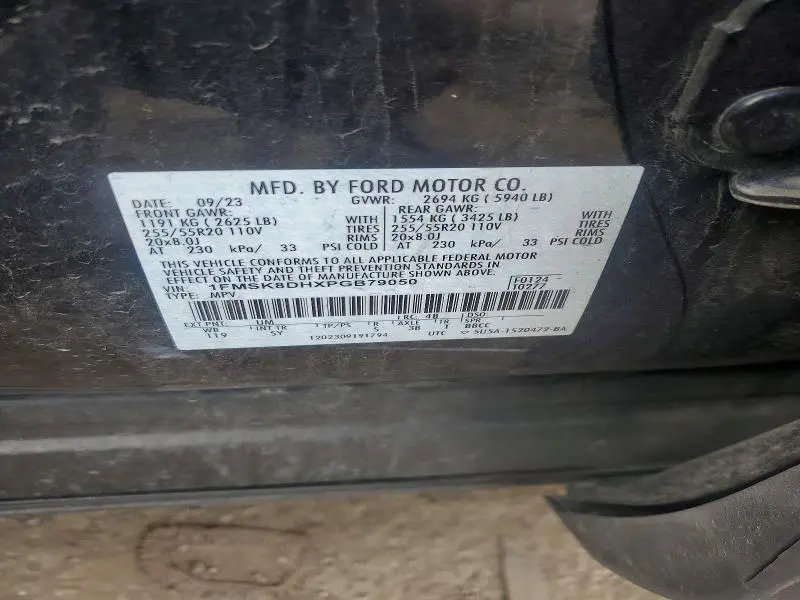 2023 FORD EXPLORER XLT  