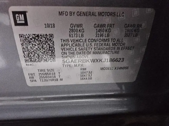 2019 BUICK ENCLAVE ESSENCE  