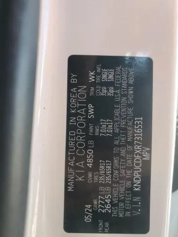 2024 KIA SPORTAGE LX  