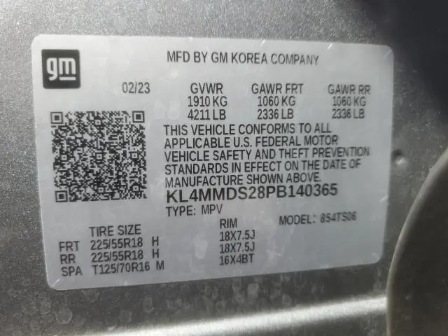 2023 BUICK ENCORE GX SELECT  