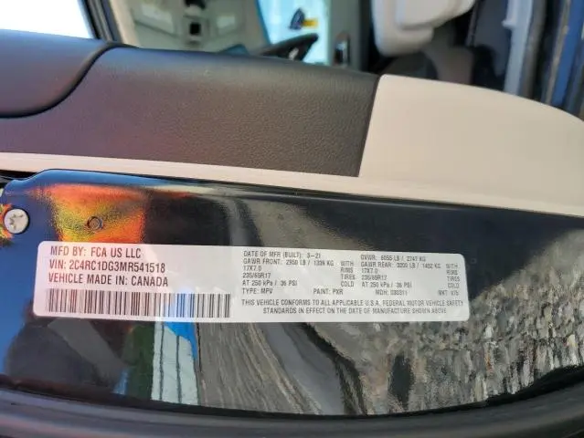 2021 CHRYSLER VOYAGER LXI  