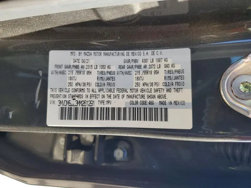 2021 MAZDA CX-30 PREMIUM  
