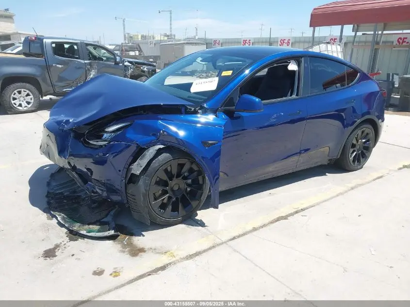 2021 TESLA MODEL Y LONG RANGE DUAL MOTOR ALL-WHEEL DRIVE